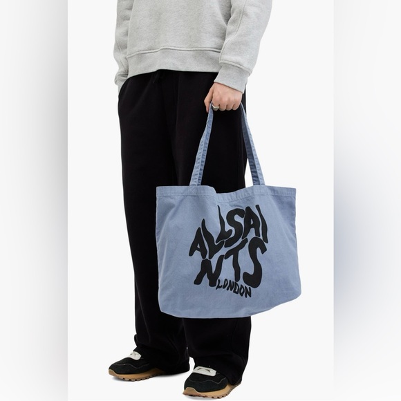 AllSaints Logo Canvas Tote - Picture 2 of 6